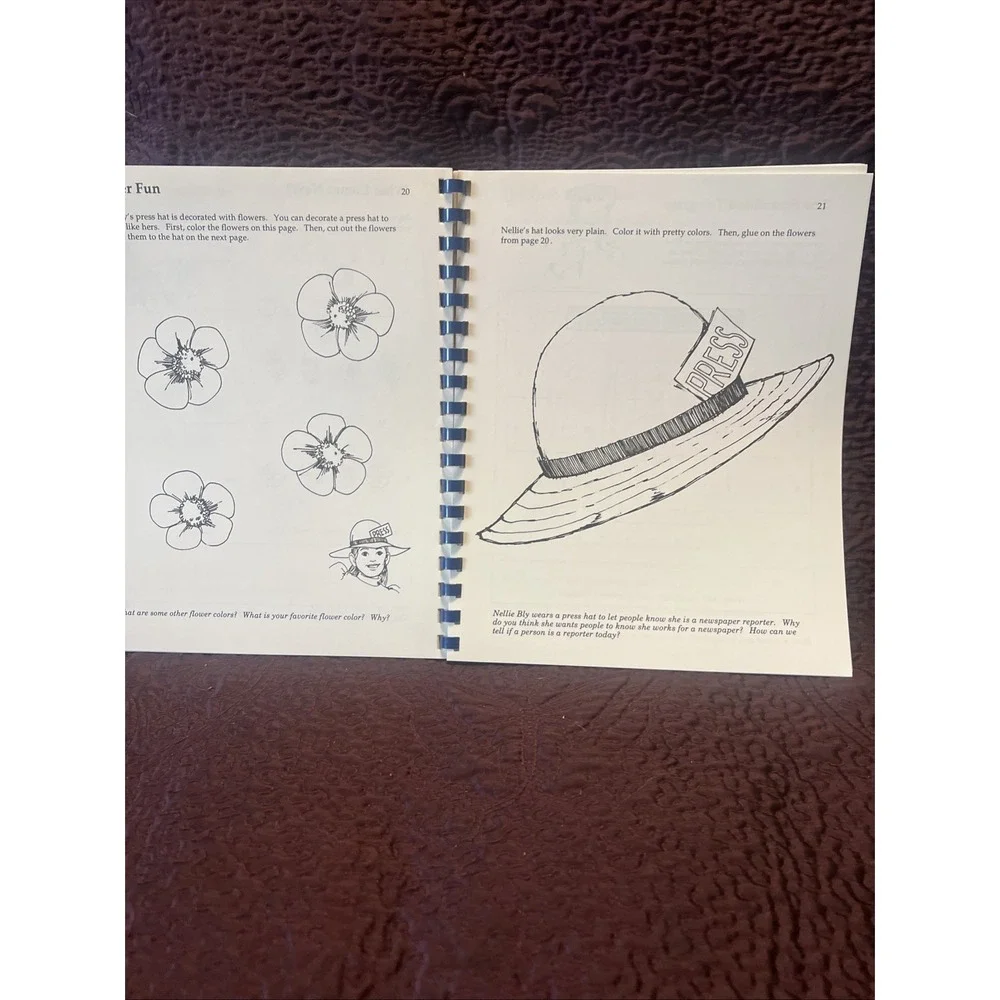 Olympia Odette‎ Presents My Think 'n' Do Adventure Book 1990 Spiral Bound New